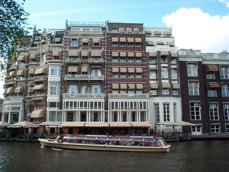 a typical Amsterdam Street