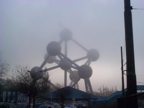 the Atomium in Brussels