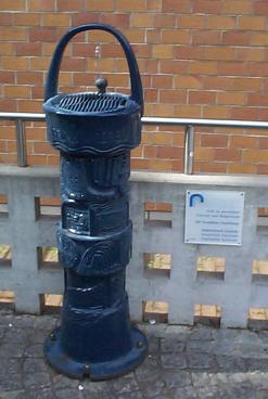 a drinking fountain in Germany