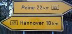 Hannover to the left, 18 km [click to enlarge]